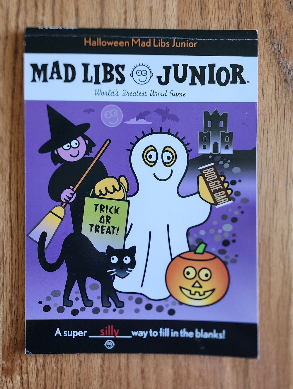 Mad Libs Junior Halloween Children's Nonfiction Paperback Activity Book